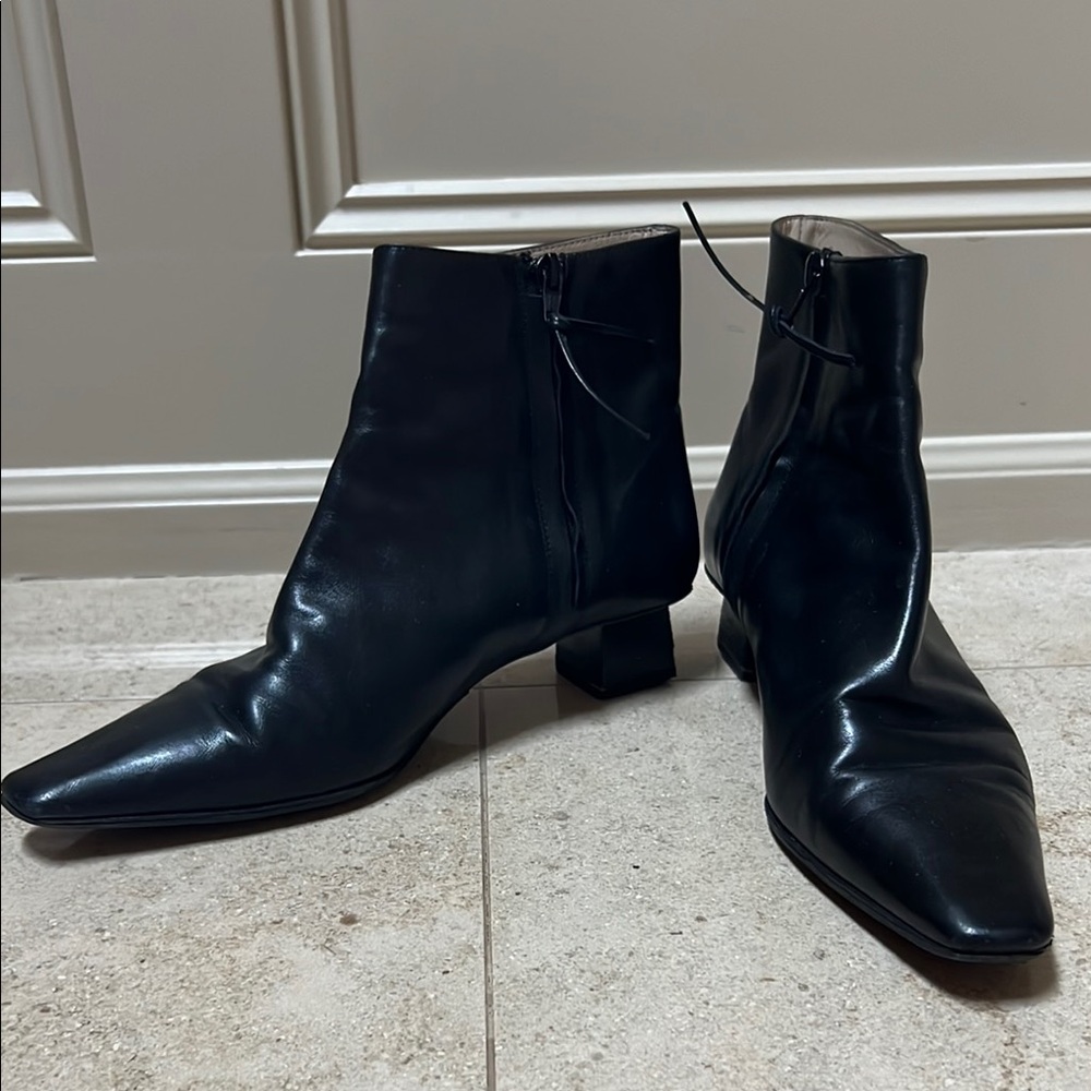 Michael Kors Leather Ankle Boots Sz 7